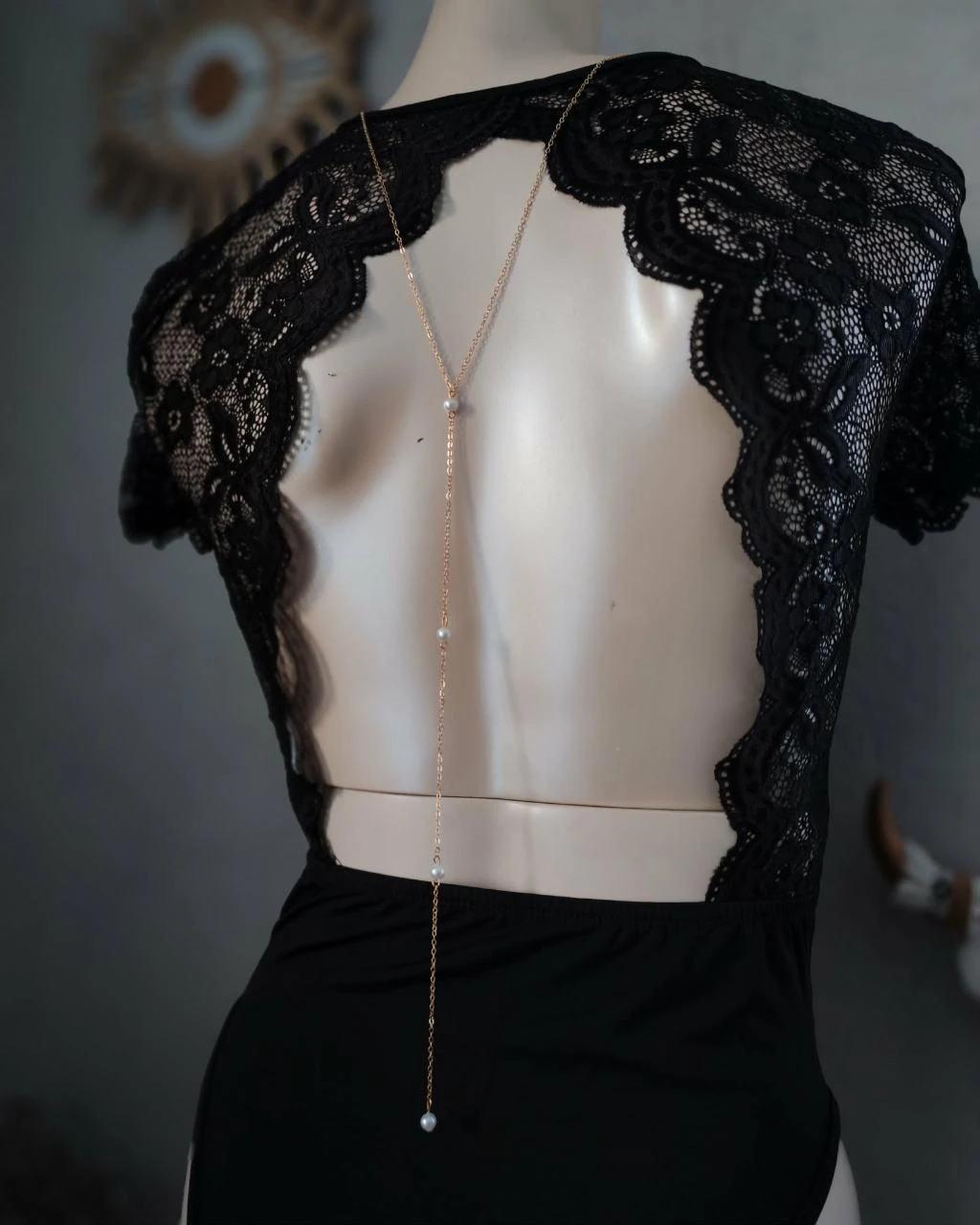 Collar de dos perlas blancas doradas 2568 a 7.99€ – photo 3
